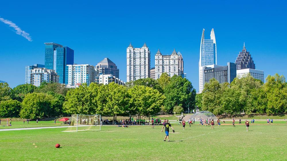 Impressive Mid-Downtown Residence Heart Of Peidmont Park Atlanta Esterno foto