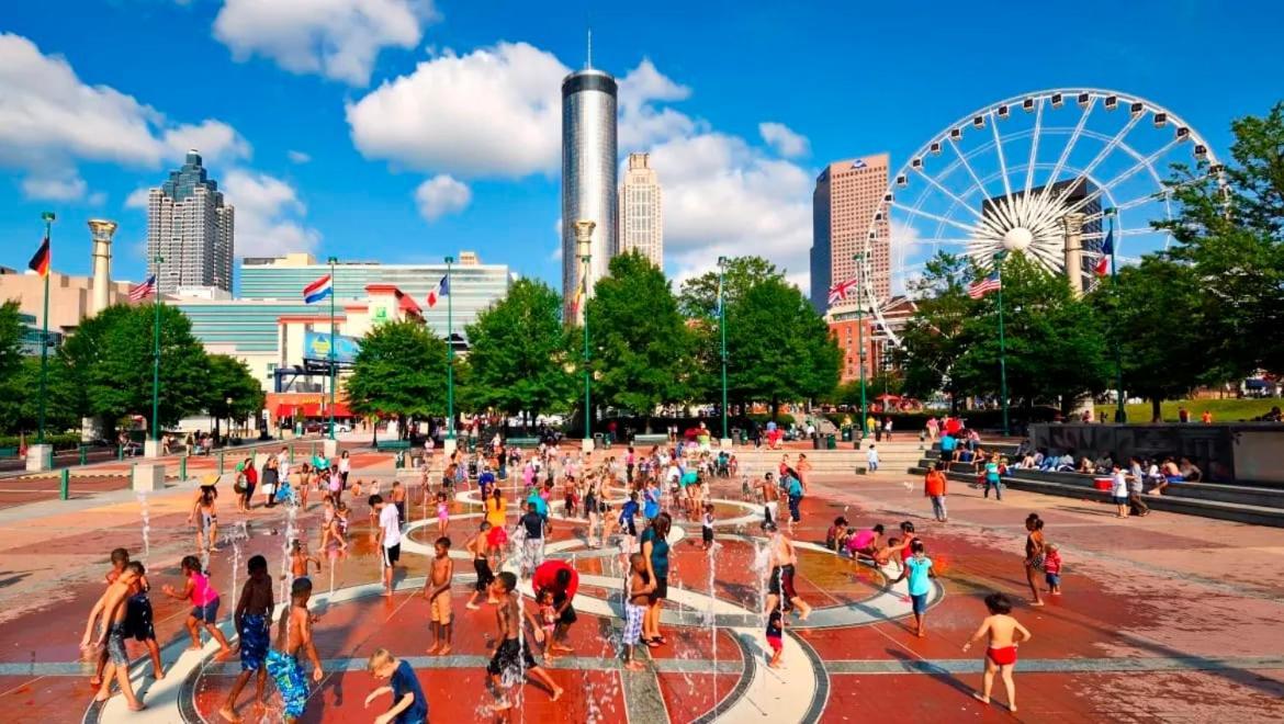 Impressive Mid-Downtown Residence Heart Of Peidmont Park Atlanta Esterno foto